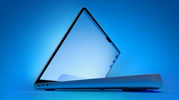 Apple MacBook Ultra concept with OLED touchscreen display