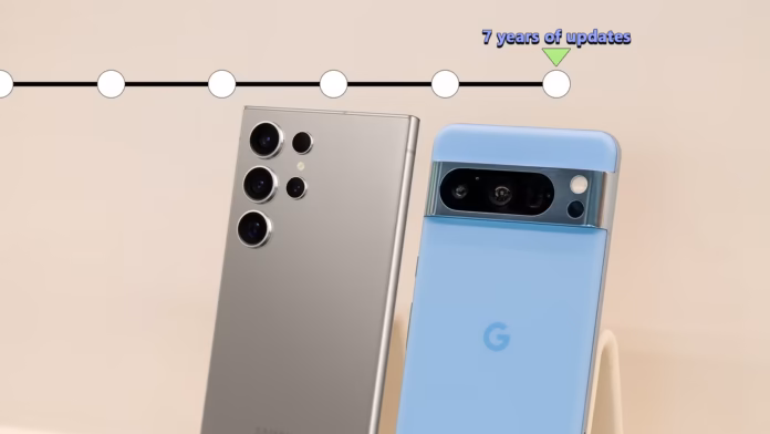 Used Android flagships with seven years of software updates
