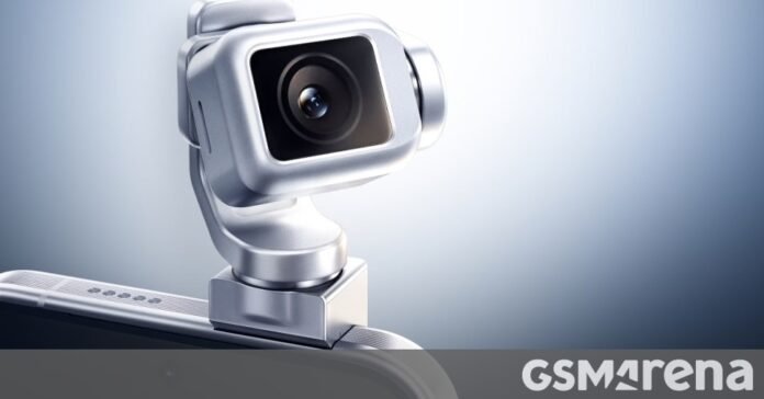 HONOR Robot Phone-এর নড়াচড়া করা gimbal camera