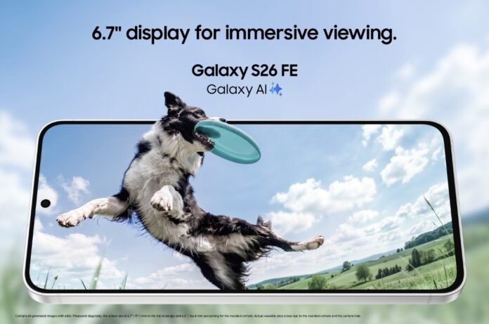 Samsung Galaxy S26 FE স্মার্টফোন