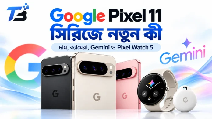 গুগল Pixel 11 সিরিজের নতুন ক্যামেরা ও Tensor G6