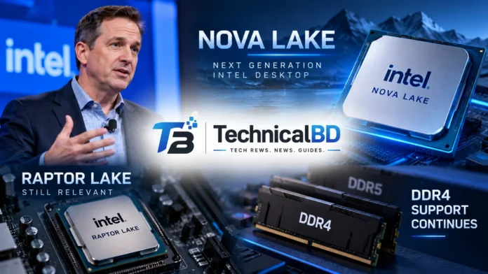 Intel Nova Lake ও Raptor Lake প্রসেসর নিয়ে ফিচার ইমেজ