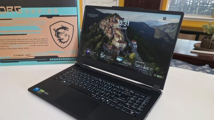 MSI Cyborg 15 Max C2W RTX 5070 gaming laptop review