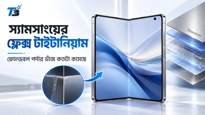 স্যামসাং ফ্লেক্স টাইটানিয়াম ফোল্ডেবল ডিসপ্লে