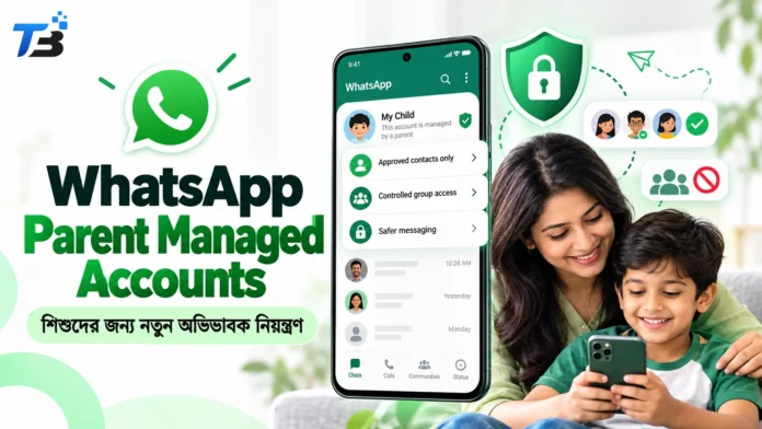 WhatsApp Parent Managed Accounts ও শিশুদের অভিভাবক নিয়ন্ত্রণ ব্যবস্থা
