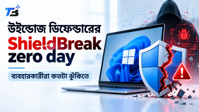 উইন্ডোজ ডিফেন্ডার ShieldBreak zero day নিরাপত্তা ত্রুটি