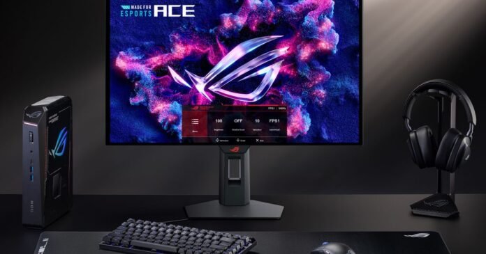 ASUS ROG Swift OLED PG259QWS Ace 720Hz gaming monitor
