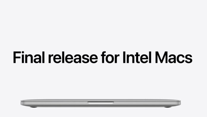 Intel Mac App Store support changes by Apple