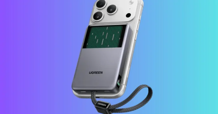 UGREEN MagFlow Pro Liquid-Cooled 10000mAh Magnetic Power Bank