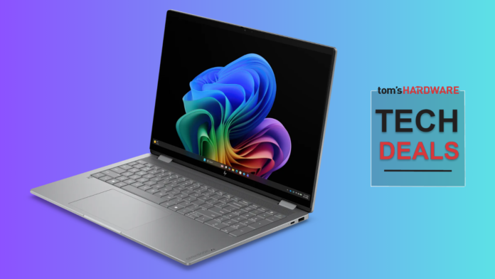 HP OmniBook X Flip 16 OLED Ryzen AI laptop