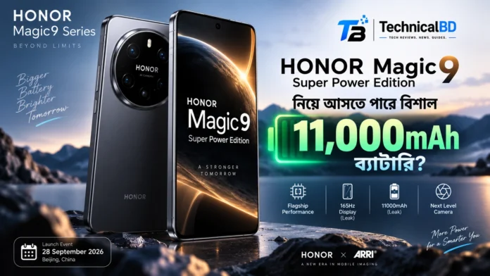 HONOR Magic9 Super Power Edition 11000mAh Battery