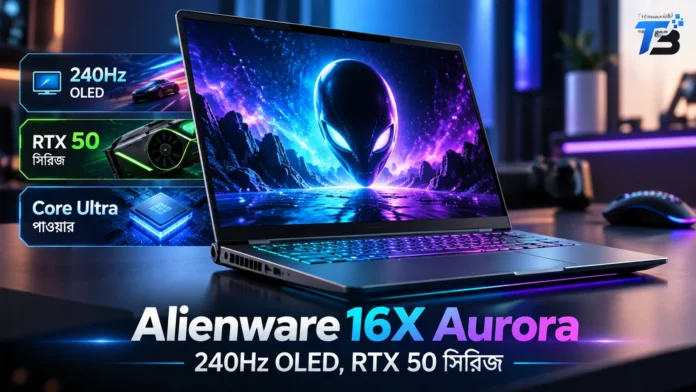 Alienware 16X Aurora 16 ইঞ্চির 240Hz OLED গেমিং ল্যাপটপ