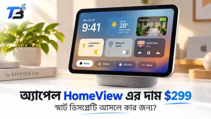 Apple HomeView স্মার্ট ডিসপ্লে ও স্মার্ট হোম নিয়ন্ত্রণ
