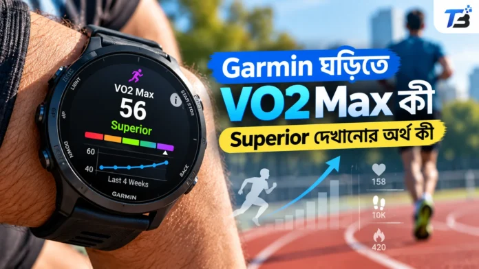 Garmin ঘড়িতে VO2 Max 56 এবং Superior দেখানোর অর্থ