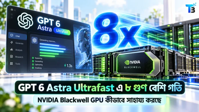 GPT 6 Astra Ultrafast এ ৮ গুণ বেশি গতি এবং NVIDIA Blackwell GPU