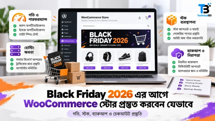 Black Friday-এর আগে WooCommerce অনলাইন স্টোর প্রস্তুত করার চেকলিস্ট